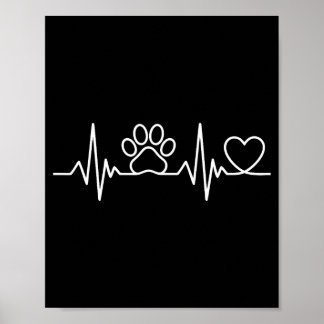 Veterinarian love vet tech  poster