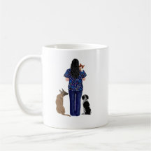 Veterinarian or vet tech at the office