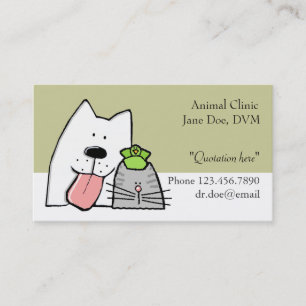 Veterinarian, Pet Care Pro, Customize Business Card