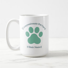 Veterinarian Staff Mug | Clinic Name Logo Template