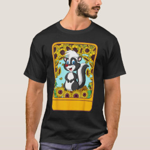 Veterinarian Sunflower Skunk Tee  For Pet  Ideas