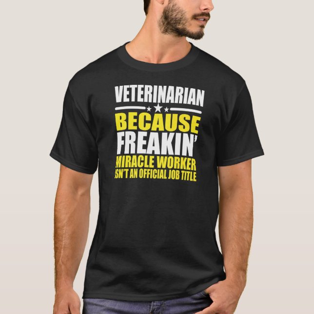 Veterinarian T-Shirt (Front)