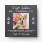Veterinarian Thank You Gift Custom Pet Dog Photo
