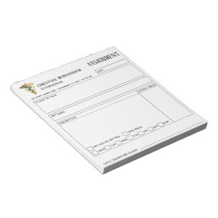 Veterinarian V symbol of Caduceus 1 Notepad