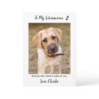 Veterinarian Veterinary Personalized Pet Dog Photo