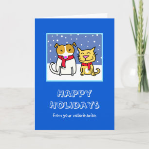 Veterinarian's Holiday Card