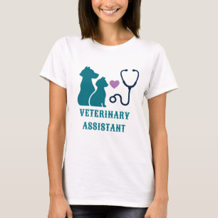 🩺 Veterinary Assistant Animal Hospital Team 🩺 T-Shirt