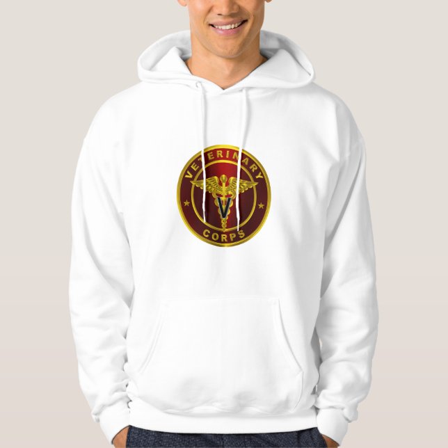 Veterinary  Corps  Hoodie (Front)