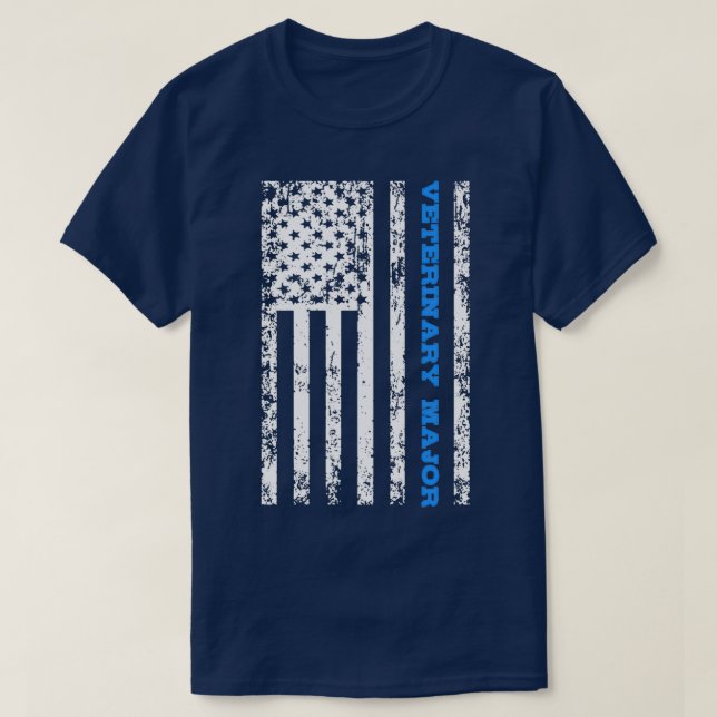 Veterinary Major T-Shirt (Design Front)