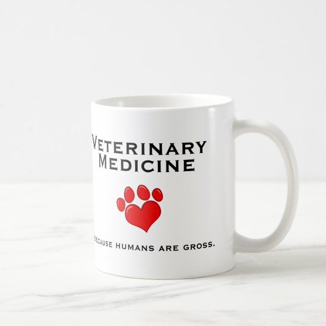 Veterinary Medicine Coffee Mug (Right)