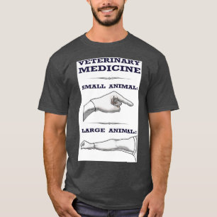 Veterinary Medicine Large vs T-Shirt