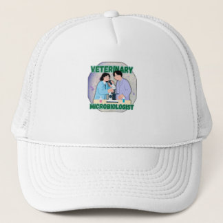 Veterinary Microbiologist – Lab Science Design Trucker Hat