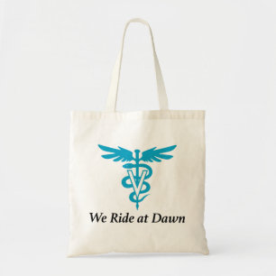 Veterinary Nurses Ride at Dawn Tote Bag