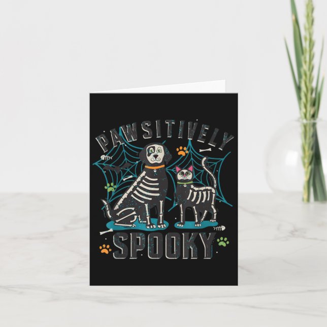 Veterinary Pawsitively Soky Vet Tech Boo Crew Hall Card (Front)