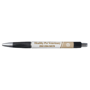 Veterinary Promotional Pen with Paw Prints