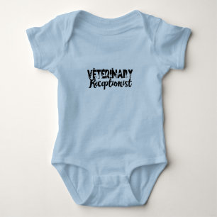 Veterinary Receptionist Baby Bodysuit