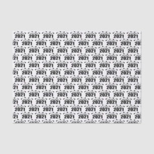 Veterinary School Grad 2021 Tissue Paper (Black)