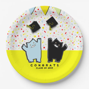 Veterinary School Graduation Party Paper Plate
