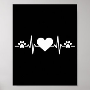 Veterinary technician animal love vet tech  poster