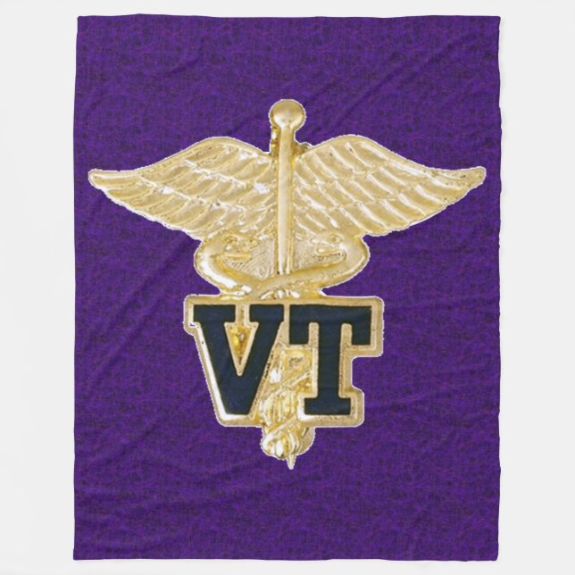 VETERINARY TECHNICIAN FLEECE BLANKET (Front)