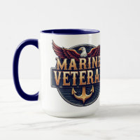 VetGearHQ.com Marine Corps Veteran Logo Emblem