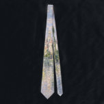 Vétheuil in Summer - Claude Monet Tie<br><div class="desc">Beautiful Fine Arts Painting Tie. Colourful and classic. A great conversation starter! I love designing ties for the men folk in my life. You know the kind... pictures you don't have to explain to your boss, Church friends or neighbour's kid. One's that spark conversation, not controversy and explores mutual interest...</div>