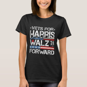 Vets For Kamala Harris Tim Wheimer Veterans For Ha T-Shirt