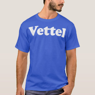 Vettel Vintage Retro Groovy Font _ Funny T-Shirt