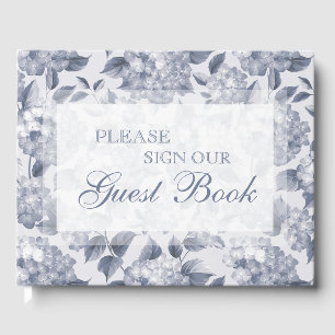 Veuillez signer notre livre d'hôtes. Chic Floral.