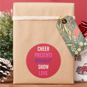 Veux d'hiver Stickers Fête de Noël