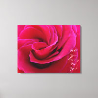 Veux-tu m'épouser ! Oui ! art impressions Rose Mar