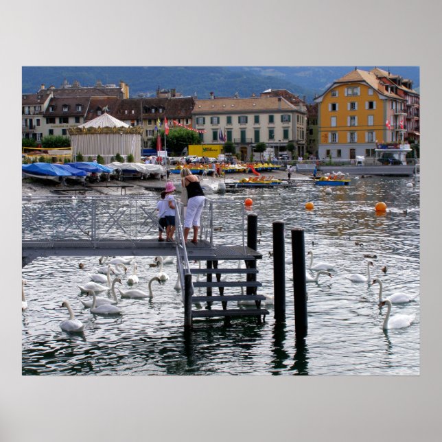 Vevey Lake Geneva Poster (Front)
