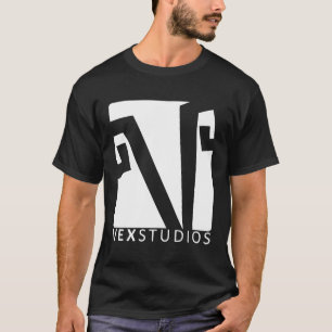 Vexez le T-shirt blanc de logo de studios