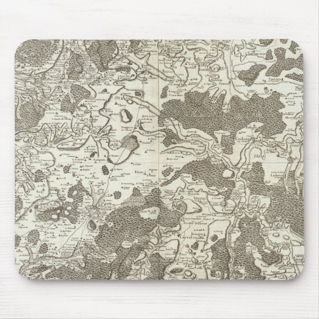 Vezelay, Cosne Mouse Pad (Front)