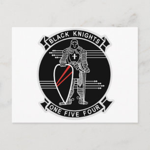 VF-154 Black Knights Postcard