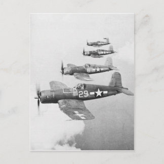 VF-17 F4U4 CORSAIRS POSTCARD