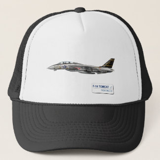 VF-32 Swordsmen Ｆ-14 トムキャット VF-32 スォーズメン Trucker Hat