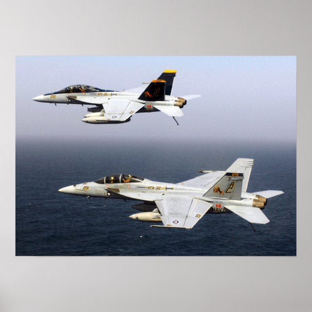 VF-32 Swordsmen F-14 Poster (Front)
