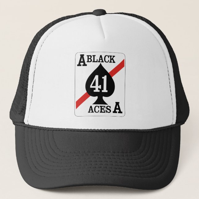 VF-41 Black Aces Trucker Hat (Front)