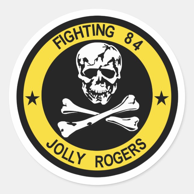 VF-84 Jolly Rogers Sticker (Front)