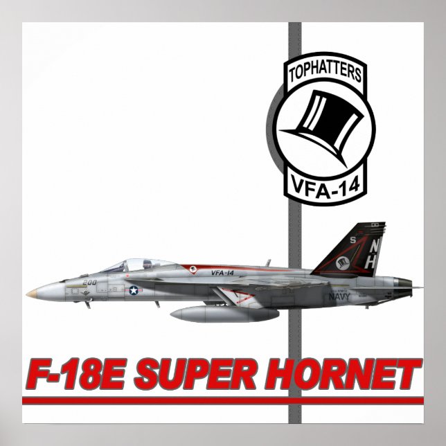 VFA-14 Tophatters Print (Front)