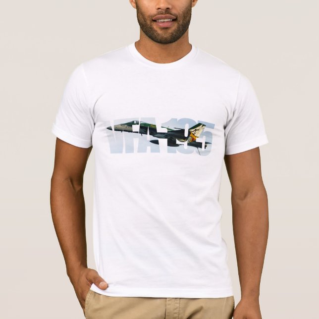 VFA-195 Two-tone long-sleeve shirt (Front)