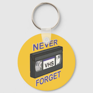 VHS, Never Forget Keychain