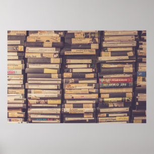 VHS TAPE LOT POSTER
