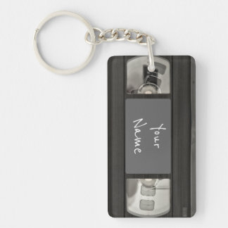 VHS video cassette Keychain