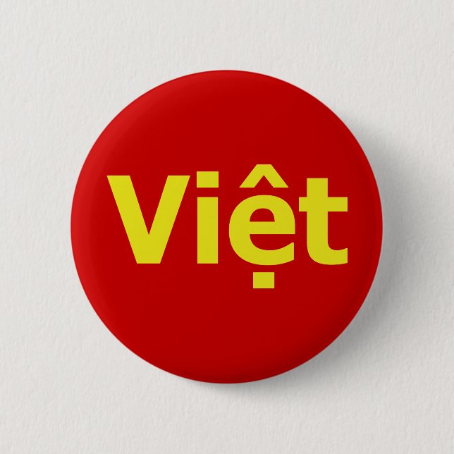 Việt 2 Inch Round Button (Front)