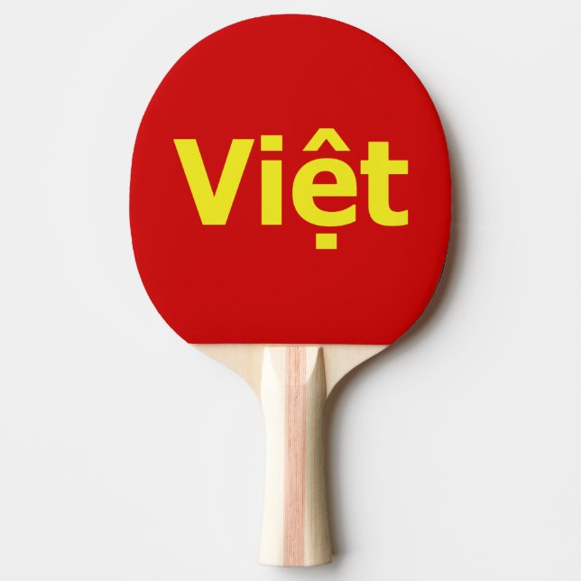 Việt Ping Pong Paddle (Front)