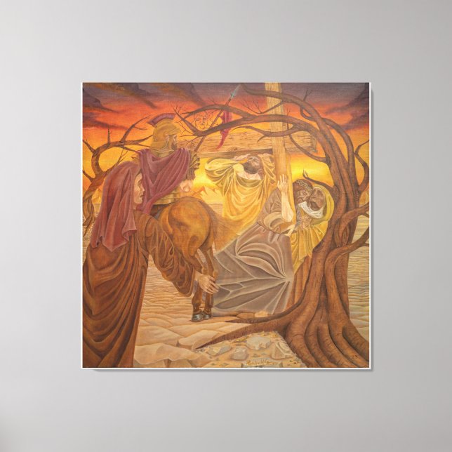Via Crucis Canvas Print (Front)