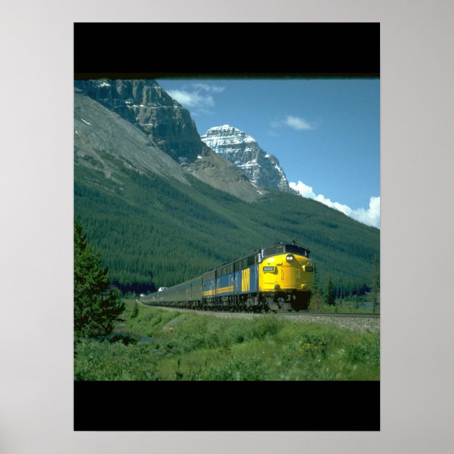 Via FP-7 #6302 leads Train #2_Trains Poster (Front)