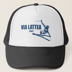 Via Lattea Skier Trucker Hat